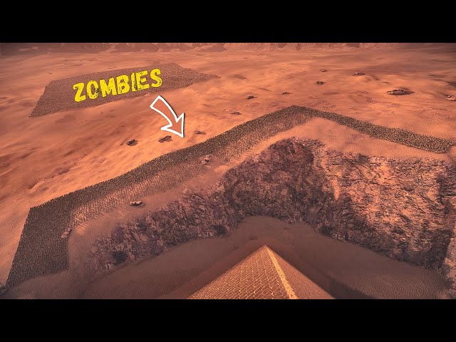 Can Roman Legion Protect Cleopatra From 250,000 Zombies - UEBS 2