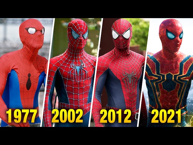 Evolution of Spider-Man in Movies & TV (1977-2021)