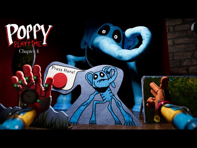 Poppy Playtime: Chapter 4 - I Found Secret Bubba Bubbaphant Cardboard Cutout! (Gameplay #18)