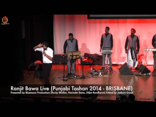 RANJIT BAWA | LIVE PERFORMANCE AT BRISBANE PUNJABI TASHAN 2014 | OFFICIAL FULL VIDEO HD