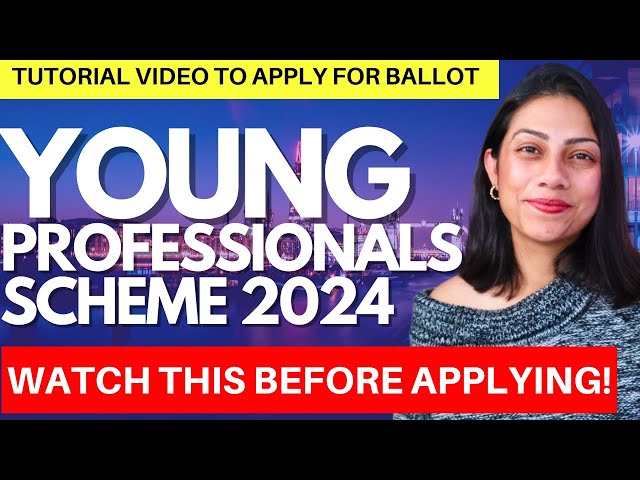 [TUTORIAL] YOUNG PROFESSIONALS SCHEME 2024 | WATCH BEFORE APPLYING