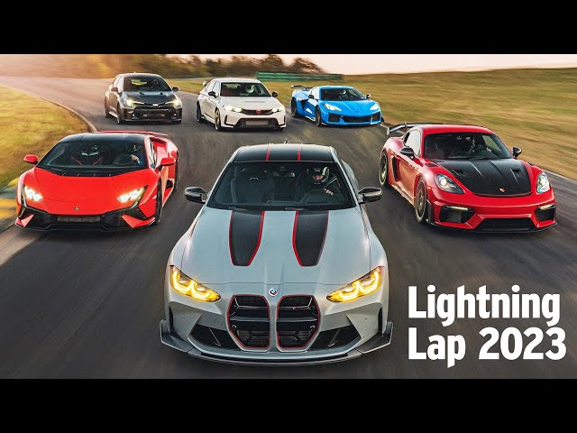 ⚡Lightning Lap 2023 ⚡ | The Ultimate Performance Car Test | Car and Driver