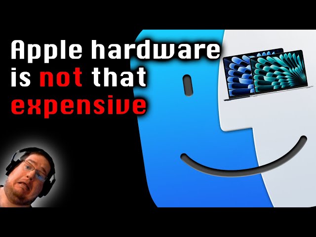 Apple hardware is not that expensive