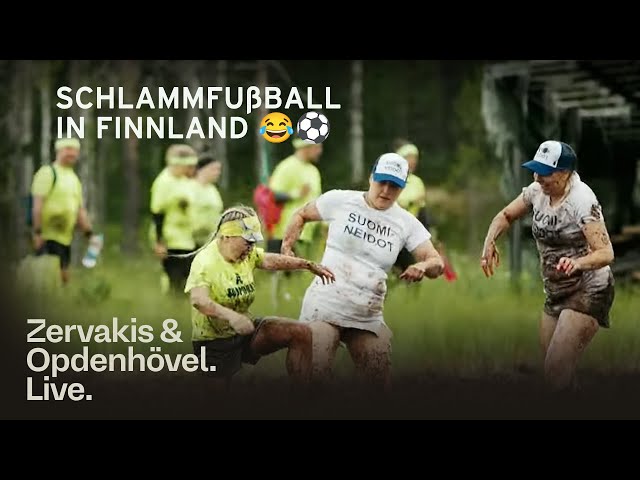 Schlammfußball WM in Finnland | Zervakis & Opdenhövel. Live.