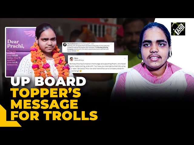 “Even Chanakya faced…” UP board topper Prachi Nigam shuts down trolls