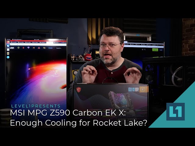MSI MPG Z590 Carbon EK X:Enough Cooling for Rocket Lake?