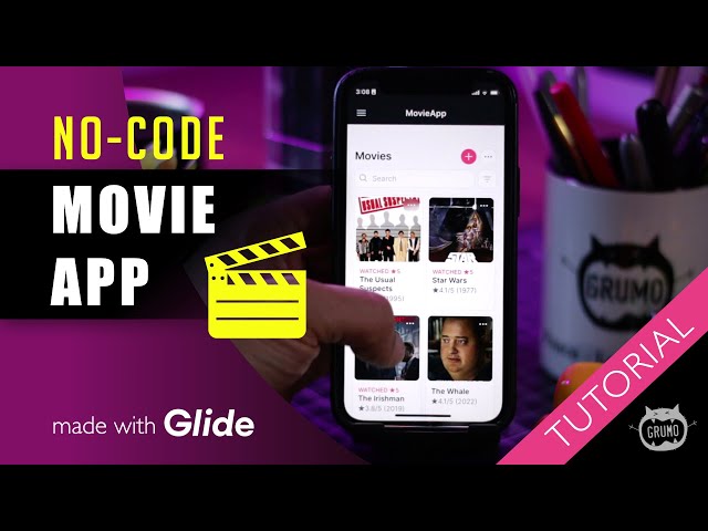 Create a Movies App (with Fetch JSON) | Glide Tutorial #nocode