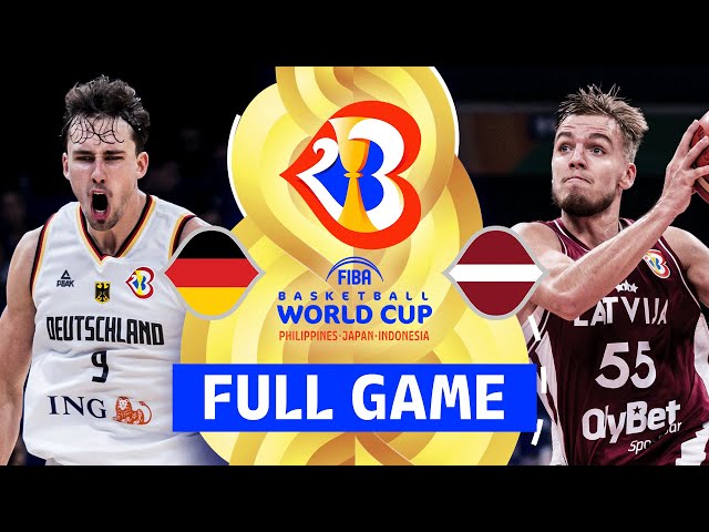 QUARTER-FINALS: Germany v Latvia | Full Basketball Game | FIBA Basketball World Cup 2023