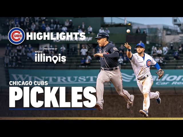 Top Cubs Rundowns Highlight Compilation | Defensive and Offensive Pickles