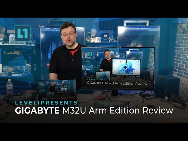 Built-in KVM! GIGABYTE M32U Arm Edition Review