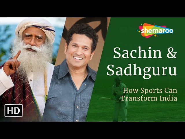 Sachin Tendulkar Birthday Special with Sadhguru: Sports Transforming India | Shemaroo Spiritual Life