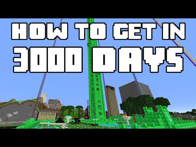 How To Get Into 3000 Days!