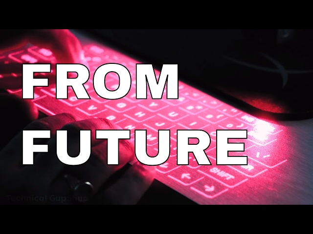 What is Laser Keyboard - Unboxing and Demo