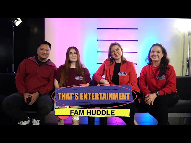 Family Feud: Fam Huddle with That's Entertainment | Online Exclusive