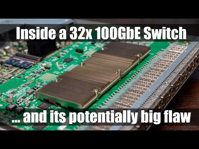 Inside a 32x100GbE Switch and its Big Flaw
