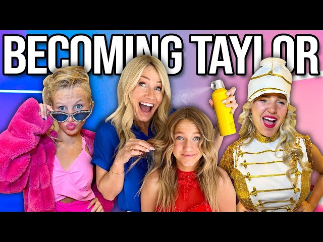 GET READY w/12 KIDS FOR THE CONCERT!! *BECOMING TAYLOR*
