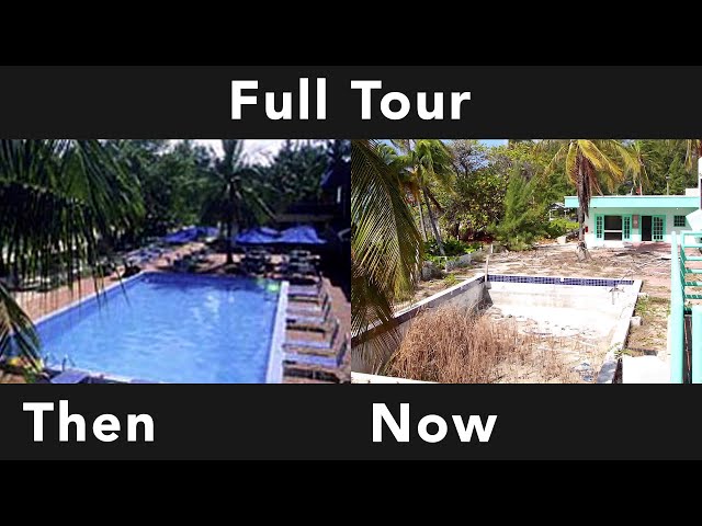 The Abandoned Divi Tiara Beach Resort on Cayman Brac: Then and Now