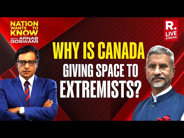 Canada For Political Calculations Has Given Space To Extremists: Jaishankar to Arnab | Republic TV