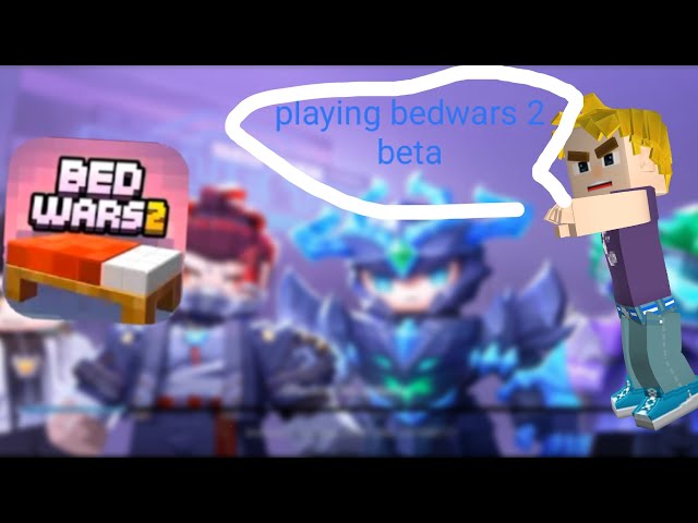 playing bedwars 2 beta by @blockmango.official