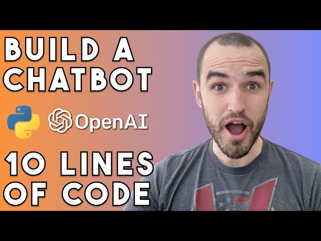 Build a mini ChatGPT with Python and OpenAI