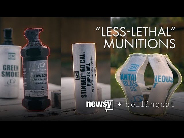 Newsy+Bellingcat: Police Use Of 'Less-Lethal' Munitions Has Exploded