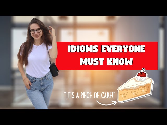 22-well-known ENGLISH IDIOMS  in 5 MINUTES | ENGLISH VOCABULARY