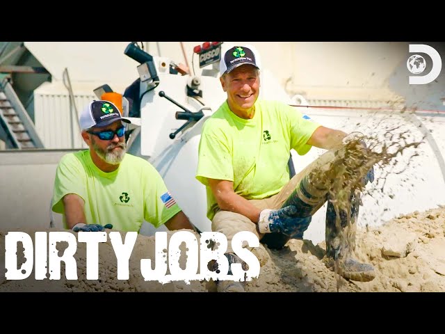 Mike Rowe Scoops Up Toxic Sludge | Dirty Jobs