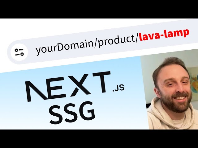 Programmatic URLs in Next.js Static Site Generation