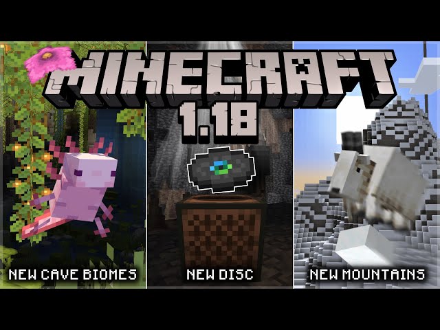 20 New Things Added in Minecraft 1.18 (Caves and Cliffs part II)