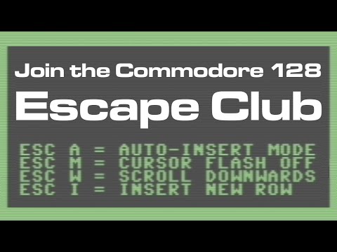 Join the Commodore 128 Escape Club