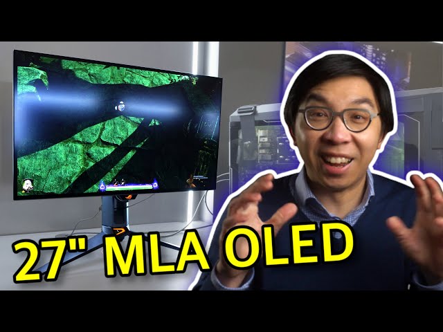 Asus 27-inch 240Hz OLED Gaming Monitor Gets Brighter MLA Panel + Heatsink!