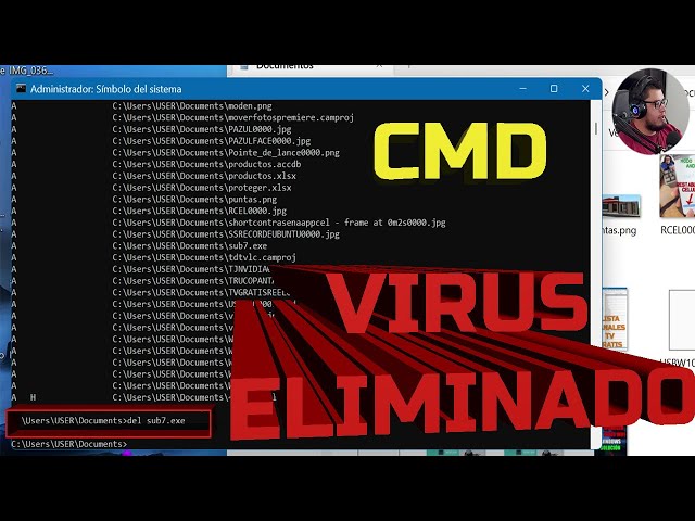 Detectar y Eliminar Virus ocultos de la PC con CMD | Attrib Tutorial Completo