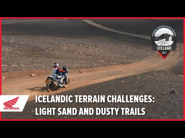 Icelandic Terrain Challenges: Light Sand and Dusty Trails