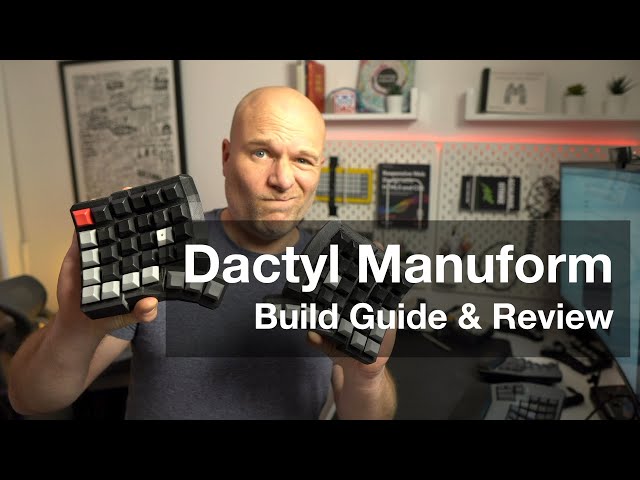 Review: Dactyl Manuform — Ergonomic Mechanical Keyboard, hand built, build guide and testing