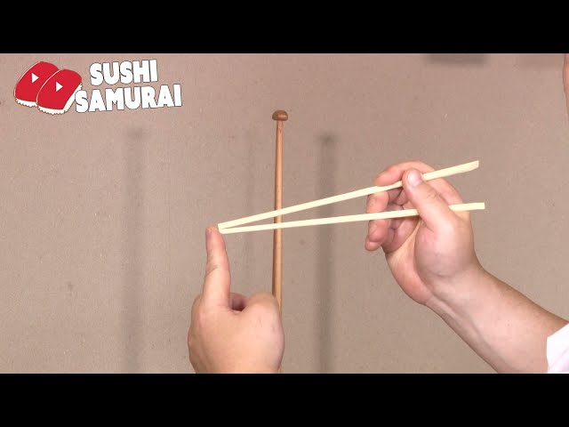 How to use chopsticks properly!A Japanese sushi chef explains how to use chopsticks correctly!