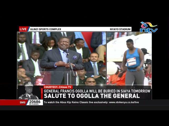 Musalia Mudavadi's tribute to General Francis Ogolla