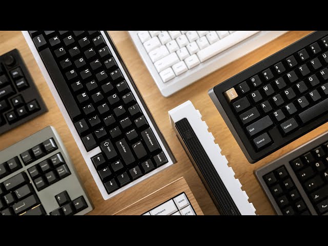 Custom Mechanical Keyboard Collection – Desk Tour + Sound Tests