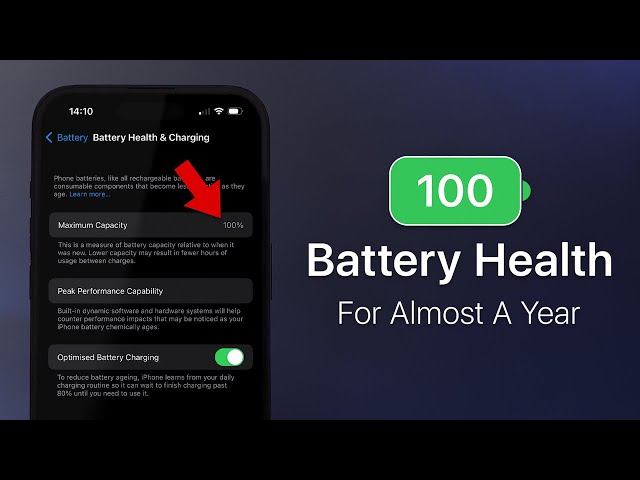 The ONLY Way To Maintain 100% iPhone Battery Health
