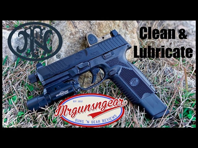 How To Clean & Lubricate A FN 509 Handgun