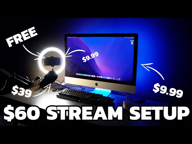 THE WORLD'S CHEAPEST STREAMING SETUP!