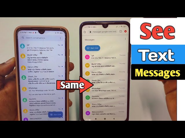 See Text Messages Remotely in Your Phone 2024