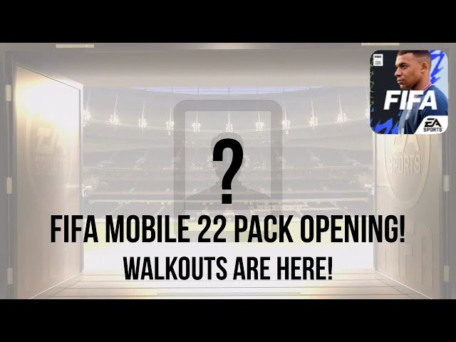 FIFA Mobile 22 Pack Opening! – I got a Walkout... 👀