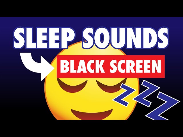 White Noise Sleep Sounds Machine Black Screen 10 Hours