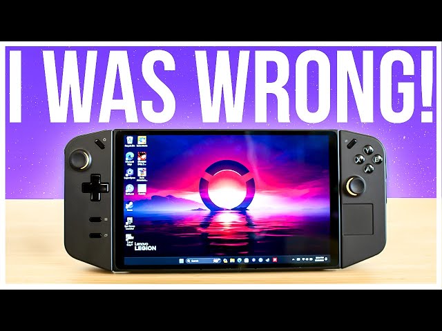 I WAS WRONG Lenovo Legion GO Review I Changed my Mind