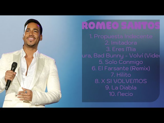 ✔️ Romeo Santos ✔️ ~ Top Playlist Of All Time ✔️