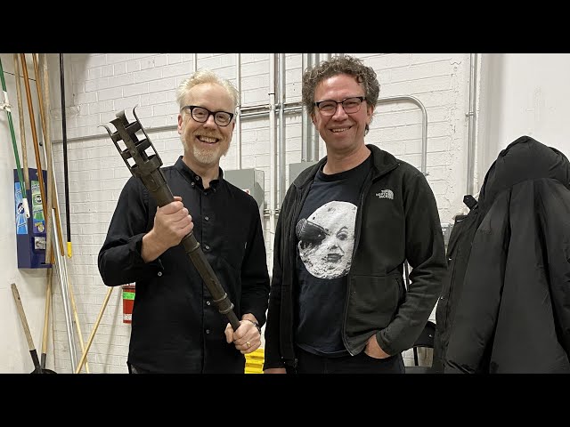 Adam Savage Tours The Expanse's Practical Effects Shop!