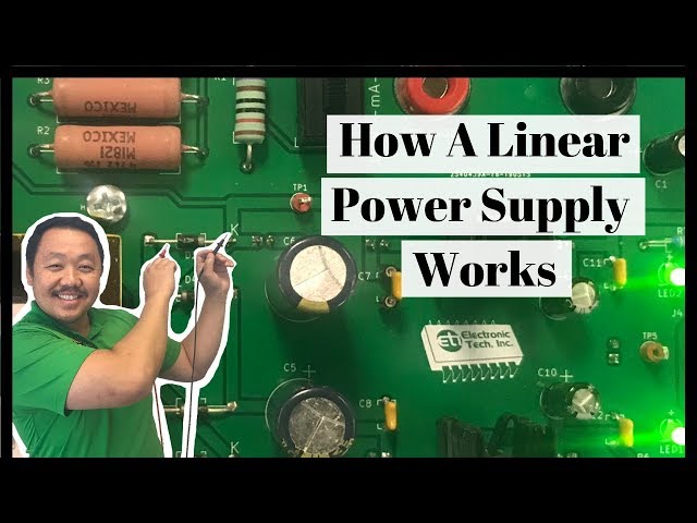 How a Linear Power Supply Works - 2019