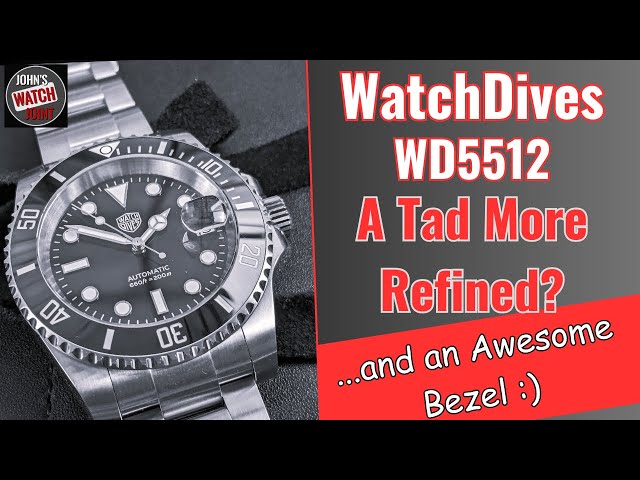 WatchDives WD5512 ...Bezel Brilliance At a Budget Price!