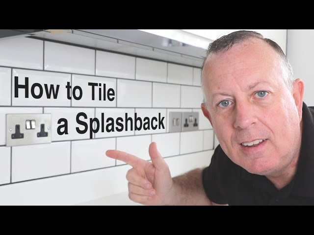 How to Tile a Splashback - the 'Proper Way'