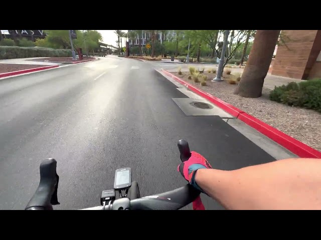 Bike Tour of Downtown Summerlin Las Vegas -  Trek Domane SL